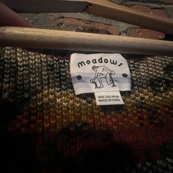 100% Wool!! Meadows Berries Waistcoat Jumper - Picture 3 of 3